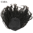 Natural Afro Kinky Curly Human Hair Drawstring Ponytail Extension    ourlum.com   