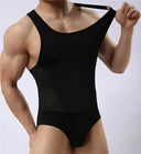 Brave Person Bodysuits Men High Elasticity One-piece Shapers