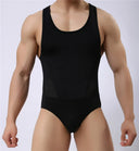 Brave Person Bodysuits Men High Elasticity One-piece Shapers