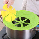 Silicone Spill Stopper Lid for Pots and Pans Eco Cover