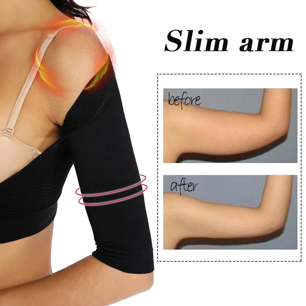 Women's Arm Shaper Compression Tops - Posture Corrector & Chest Binder for Slimming