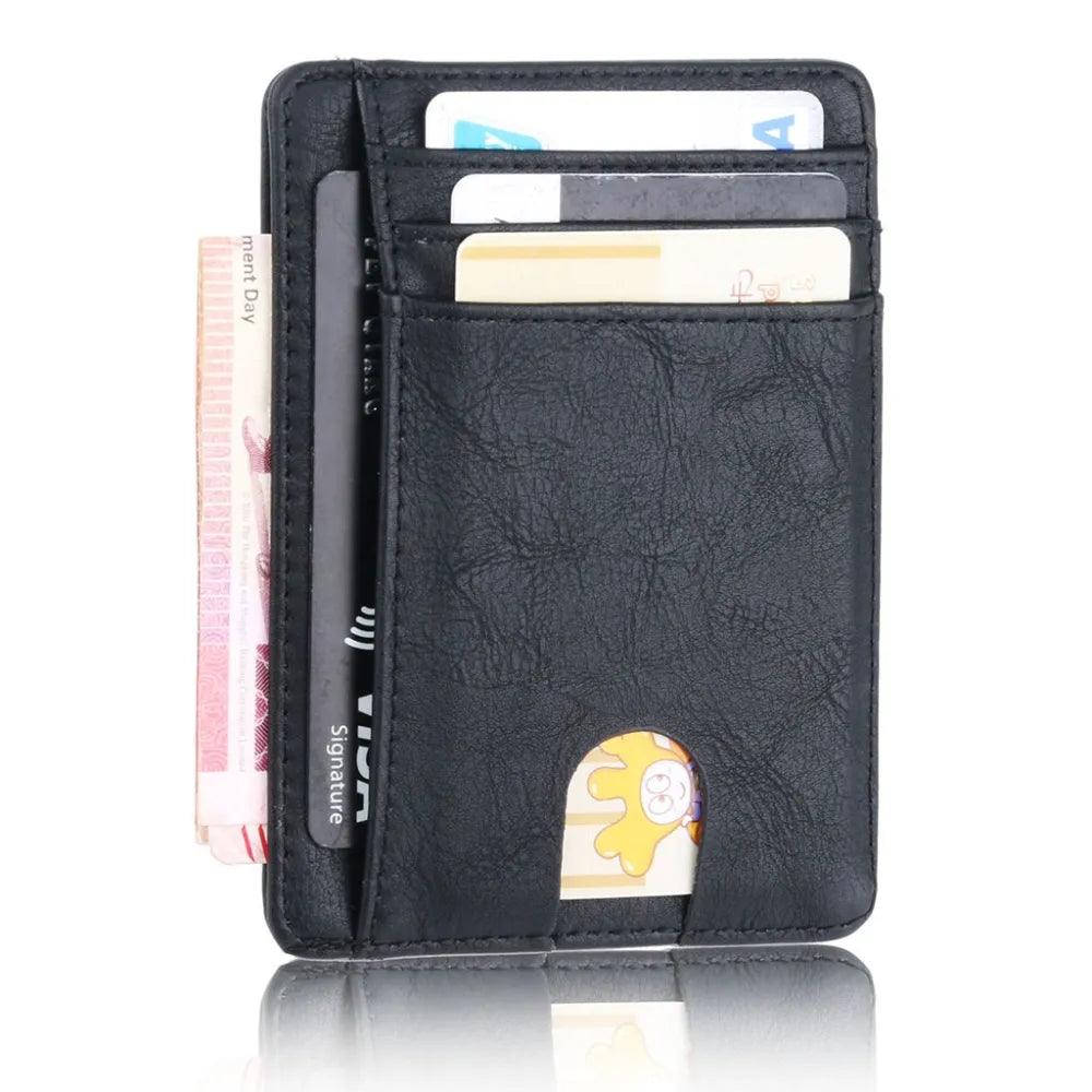 RFID Blocking Leather Wallet: Stylish Card Holder Purse - Perfect Gift Choice  ourlum.com   