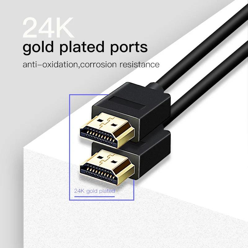 Shuliancable HDMI Cable: Premium 4K 3D HD TV Cord  ourlum.com   