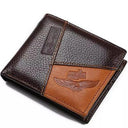 Genuine Leather Men's Wallet with Coin Pocket Stylish Purse