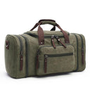 MARKROYAL Canvas Travel Bags Large Capacity Duffel Bag