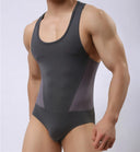 Brave Person Bodysuits Men High Elasticity One-piece Shapers