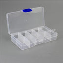 Adjustable Plastic Jewelry Box Organizer Kit for DIY Jewelry Making