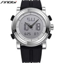 SINOBI Men's Dive Watch Stylish Waterproof Chronograph Timepiece