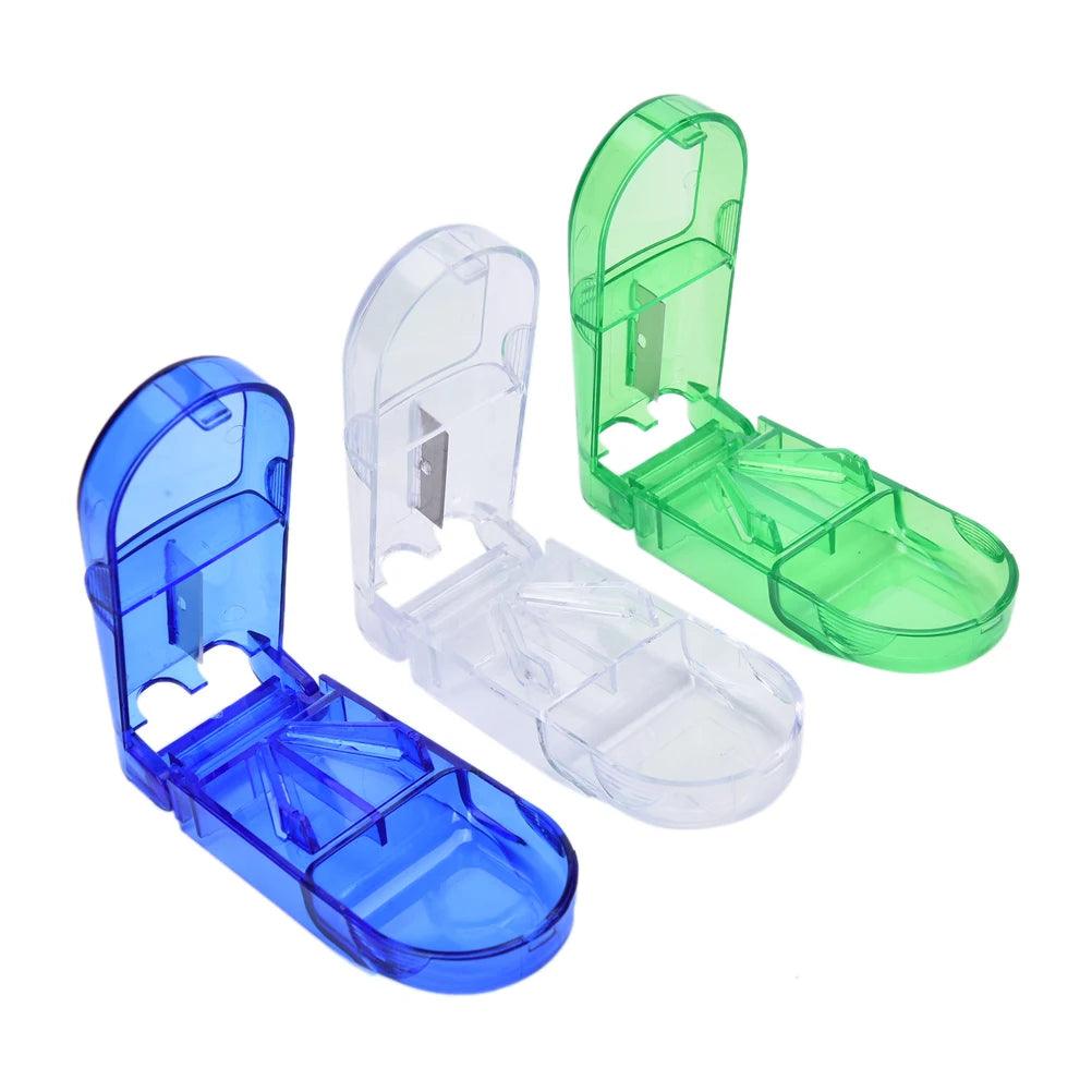 Ultimate Pill Management Solution: Portable 2020 Medicine Organizer Cutter with 3 Color Options  ourlum.com   
