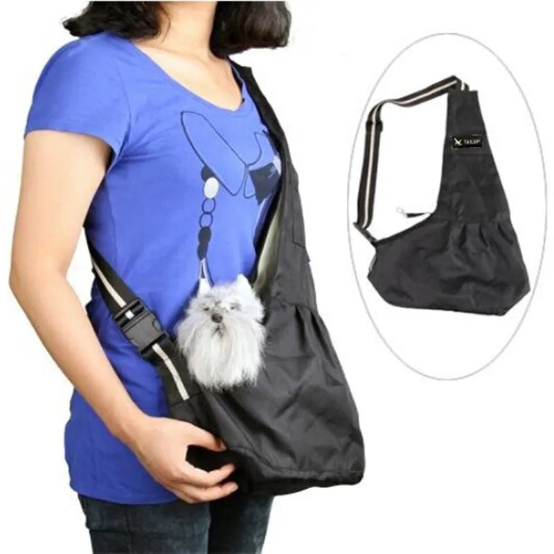 TAILUP Dog Carrier Sling Backpack: Windproof, Cozy, Adjustable Strap  ourlum.com   