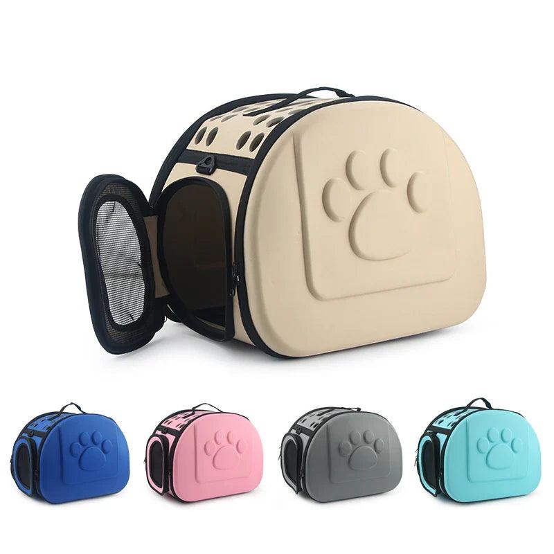 Pure Color Portable Pet Carrier: Stylish Travel Bag for Cats and Dogs  ourlum.com   