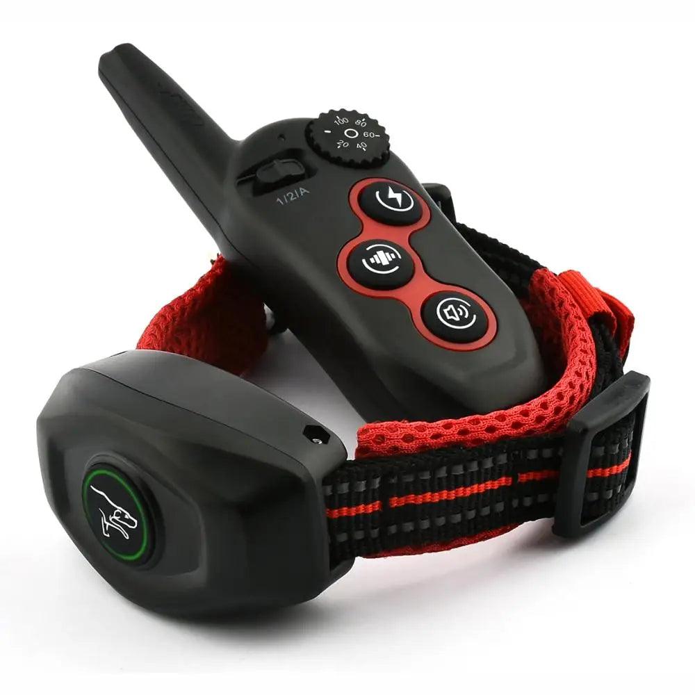 Remote Control Dog Training & Anti Bark Collar for Effective Obedience Training  ourlum.com   