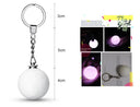 3D Moon Lamp Printed Night Light Remote Control/Touch LED Lunar Moonlight Globe Ball with Wood Stand Base for Kids Bedroom  ourlum.com 15CM Keychain 