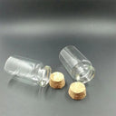 50pcs 10ml 15ml 20ml 25ml 30ml 40ml Glass Bottles with Cork