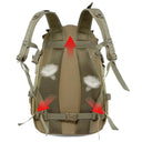 40L Camping Backpack Men's Bag Travel Bags Tactical Molle Climbing Rucksack Hiking Outdoor Reflective Shoulder Fishing Bag  ourlum.com   