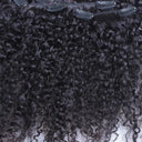 3B 3C Kinky Curly Afro Clip In Hair Extensions Remy Hair