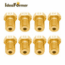 Brass Nozzle Set: Versatile Printing Options for Filament Printers  ourlum.com   