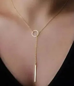 European And American Trade Extreme Simplicity Simple Metal Short Necklace Jewelry For Women Bijoux Femme Statement Necklace