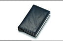 DIENQI Carbon RFID Wallet Male Mini Slim Money Card Holder