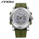 SINOBI Men's Dive Watch Stylish Waterproof Chronograph Timepiece