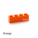 50PCS DIY Thick Building Blocks Bricks for Creative Educational Play  ourlum.com Orange 50pcs  