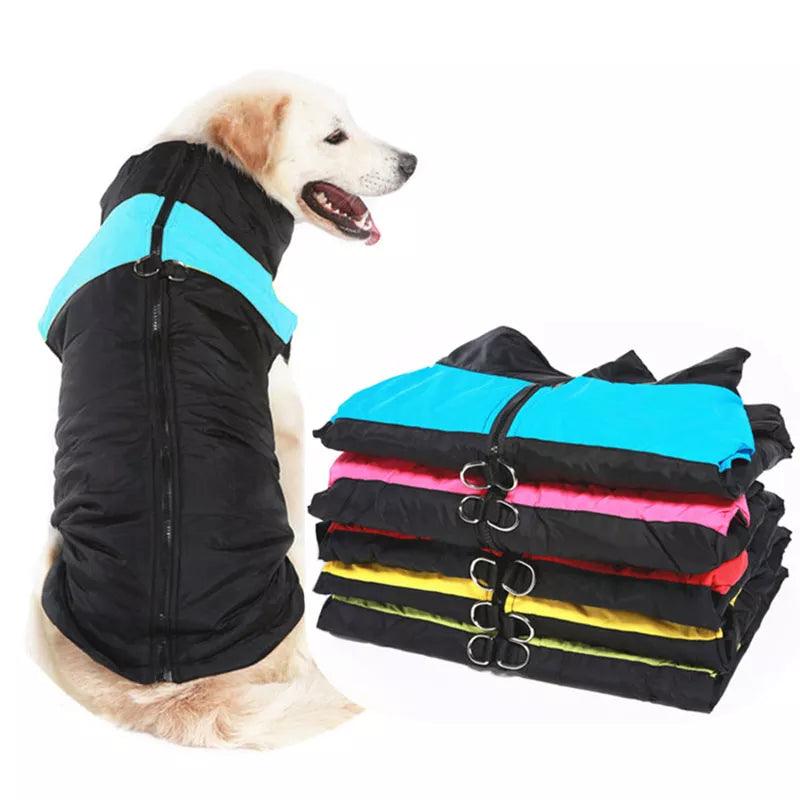 Winter Dog Vest Jacket for Big Dogs - Stylish and Cozy Waterproof Pet Coat  ourlum.com   