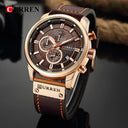 CURREN Men's Chronograph Watch: Stylish Luxury Timepiece for Modern Gentleman  ourlum.com   