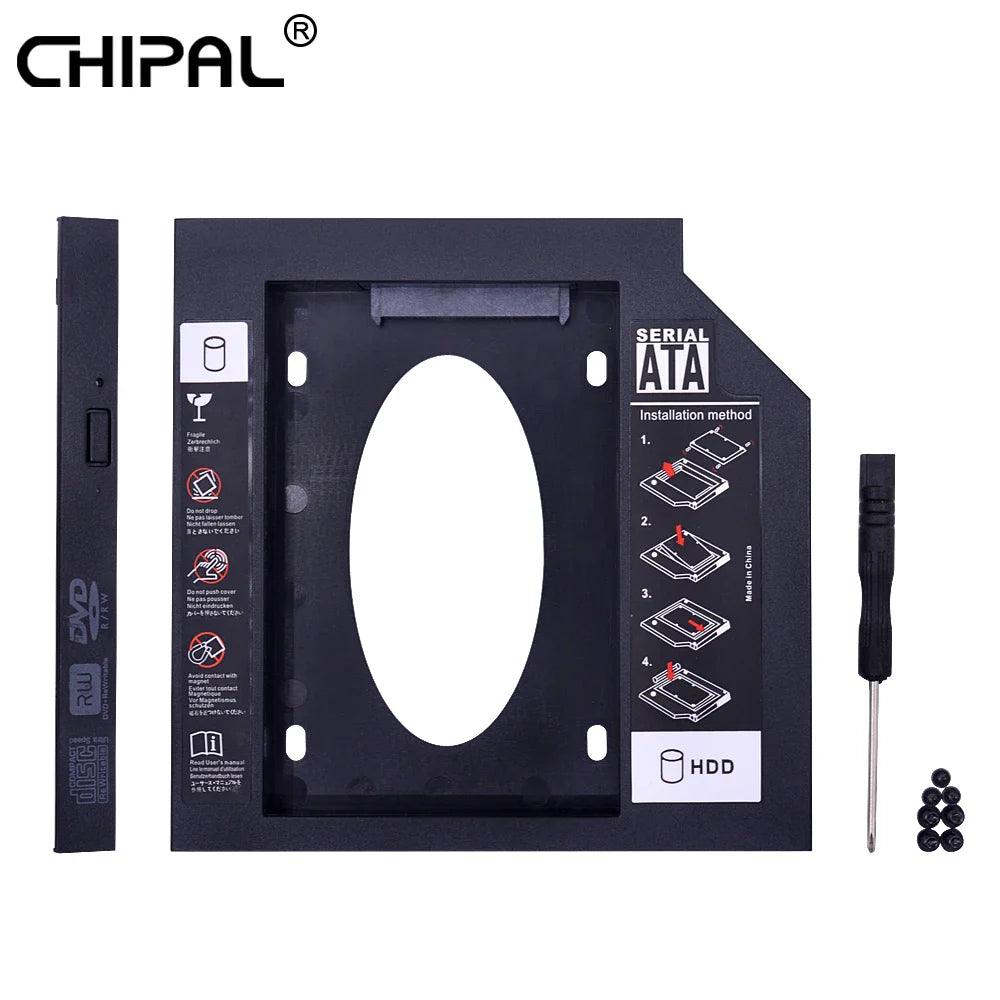 CHIPAL HDD Caddy for Laptop SSD: Maximize Storage Flexibility  ourlum.com   