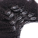 Afro Kinks Remy Human Hair Clip-Ins for Natural Beauty