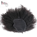 Afro Kinky Curly Remy Clip-In Hairpiece For Easy Styling