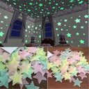 3D Glow Stars Wall Stickers - Magical Luminous Home Decor  ourlum.com   