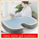 Orthopedic U-Shaped Memory Foam Seat Cushion with Gel Pad