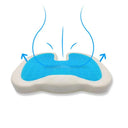 Orthopedic U-Shaped Memory Foam Seat Cushion with Gel Pad