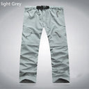 Men Quick Dry Outdoor Pants Removable Hiking Camping Summer Breathable S-XXXL 4 Colors