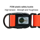 Pet Waterproof Collar: Adjustable Size, Easy to Clean, Customizable ID Tags - Available in Various Colors  ourlum.com   