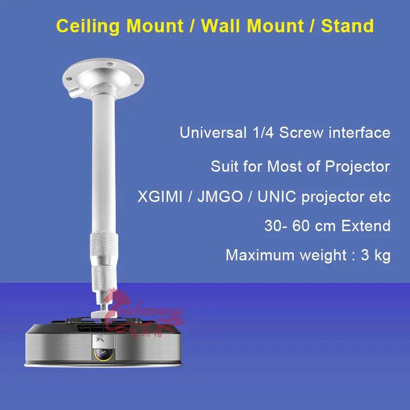 Salange Projector Stand,Universal Projector Ceiling Bracket Wall Mount for XGIMI JMGO DLP Mini Beamer YG300 J15 LED Projetor