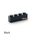 50PCS DIY Thick Building Blocks Bricks for Creative Educational Play  ourlum.com Black 50pcs  