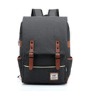 Vintage Waterproof Backpack for Men and Women Large Capacity