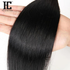 Peruvian Straight Hair Bundles with Lace Closure: Styling Versatility in Remy Hair