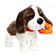Interactive Husky Pekingese Robot Dog Toy: Sound Control, Walk, Bark - Kids Fun