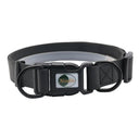 Pet Waterproof Collar: Adjustable Size, Easy to Clean, Customizable ID Tags - Available in Various Colors  ourlum.com black S 