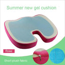 Orthopedic U-Shaped Memory Foam Seat Cushion with Gel Pad