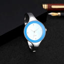 Crystal Bracelet Wristwatch Stylish Stainless Steel Timepiece