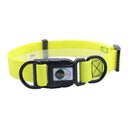 Pet Waterproof Collar: Adjustable Size, Easy to Clean, Customizable ID Tags - Available in Various Colors  ourlum.com yellow S 