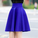 Solid Tutu Skirt Flared Mini for Chic Women Stylish Versatile