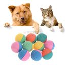 Pet Toy Latex Balls Vibrant Chew for Dogs and Cats