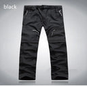 Men Quick Dry Outdoor Pants Removable Hiking Camping Summer Breathable S-XXXL 4 Colors