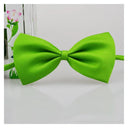 Adjustable Pet Necklace with Bow Tie Design for Dogs Cats