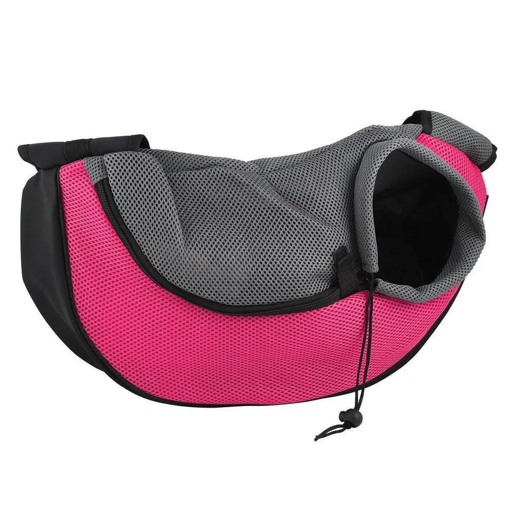 Pet Dog Cat Puppy Carrier Sling Mesh Travel Tote Shoulder Bag  ourlum.com   