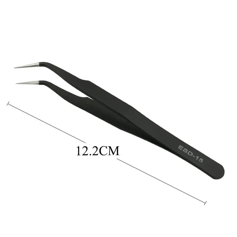 Professional Precision Eyelash Extension Tweezers Set for Flawless Lash Application